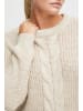 Oxmo Strickpullover OXNatasja in Beige