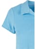 Urban Classics Urban Classics Damen Ladies Towel Polo Tee in balticblue