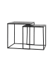 Light & Living Beistelltisch Banos - Antikes Blei - 44.5x44.5x50.5cm