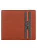 mano Don Leonardo Geldbörse RFID Leder 11 cm cognac