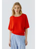 Oui Pullover in red alert