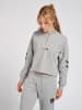 Hummel Reißverschluss Sweatshirt Hmllgc Nikka Damen in GREY MELANGE