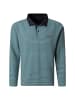 Pierre Cardin Langarmshirt in Mineral Blue