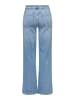 ONLY Jeans mit weitem Bein in Light Blue Denim