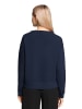 Betty Barclay Sweatshirt mit Stehkragen in dunkelblau
