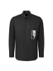 Karl Lagerfeld Langarmhemd 605935 in schwarz