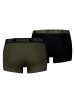 Puma Boxershort 2er Pack in Schwarz/Grün