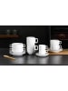 Ritzenhoff & Breker 6er Set Suppentasse mit Untertasse Bianco 245 ml in weiß