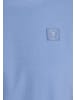 Delmao Rundhalsshirt in jeansblau