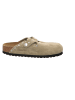 Birkenstock Clogs Boston Rivet Border in Taupe