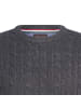 Cappuccino Italia Pullover Adria Kabel in Grau
