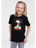 Logoshirt T-Shirt Snoopy - Moonwalker in schwarz