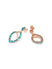 Luxenter Ohrringe Ranyus mit 18 Karat Gelbgold-Finish – RANYUS