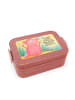 Mr. & Mrs. Panda MEPAL Bentobox Axolotl Hurra Design mit Spruch in Rot Pastell