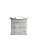 Chic Antique Sitzkissen Nimes mit Bindeband in leinen