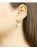 Vanlere Ohrringe aus 750 Gelbgold mit Perle