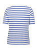 Betty Barclay Ringelshirt mit U-Boot-Ausschnitt in Weiß/Blau