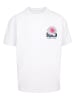 Merchcode Merchcode Sunset Charm Oversized T-shirt in white