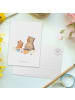Mr. & Mrs. Panda Postkarte Oma Backen ohne Spruch in Weiß