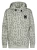 Petrol Industries Hoodie mit Allover-Print Forgeplace in Schwarz