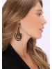 IZIA Women Earrings in Black