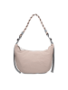 GianMarco Venturi Schultertasche in LIGHT GREY