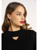 faina Damen Strickpullover in Schwarz