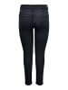 ONLY Carmakoma Skinny Jeans in Blue Black Denim