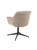 DUBI Möbel 2er-Set: Bürostuhl Mika-Nala in Beige - (B)65 x (H)78 x  (T)66 cm