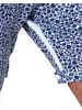 NORMANN Pflegeoverall kurzarm Reissverschluss - 62724 in blau