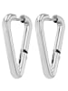 Adeliás Damen Ohrringe aus Edelstahl in silber