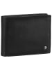 Bugatti Geldbörse Black Magic Wallet With Flap in Black