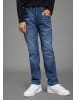 H.I.S. Relax-fit-Jeans in blue used washed