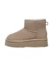 EVERAU Australia Leder Plateau Kurzstiefel - Dusky in Braun