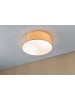 paulmann LED Deckenleuchte Mari mit Stoffschirm in beige