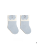MUNADUNA 5er-Pack Babysocken mit blauem Elefantenmotiv