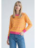 mimo Women Sweater in ORANGE MULTICOLOR