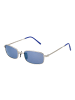 Funky Buddha Herren Sonnenbrillen Rechteck Silber