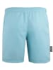 GUGGEN MOUNTAIN Badehose Herren Badeshorts Schnelltrocknend Palmen in Türkis