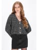 DreiMaster Women Cardigan in dark grey melange