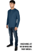normani 2er Set Herren Langarm Shirts aus Bio-Baumwolle Neuville in Marine/Schwarz