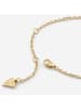 Guess Damen-Kette Herz mit Kristallen Goldfarben