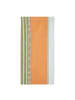 Butlers Serviette SUPPER CLUB 6er-Set in Weiß / Orange