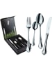 Picard & Wielpütz 24er Set Tafelbesteck inkl. Besteckbox Palazzo silber in silber