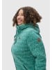 ragwear Sweatjacke Neska Print Zip Plus in Mint