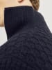 Jack & Jones Strickjacke mit Viertelreißverschluss in Night Sky