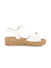 Gabor Plateau Sandalen in creme