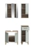 ebuy24 Badmöbelset Star Hellgrün 109 x 34 cm