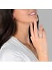 Trilani 2er Set Ringe Sterling Silber Zirkonia weiß in silber