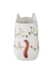 Butlers Vase PABLO Katze in Weiß / Braun